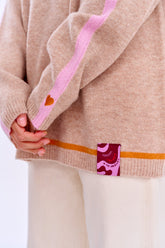 Warm Hugs wool turtleneck sweater